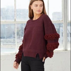 Cleobella fringe seater - port - xs